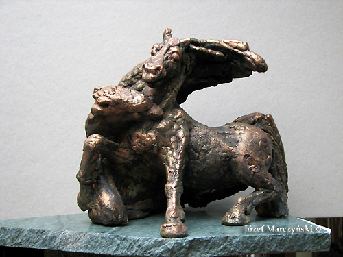In Steppe (copper, marble)